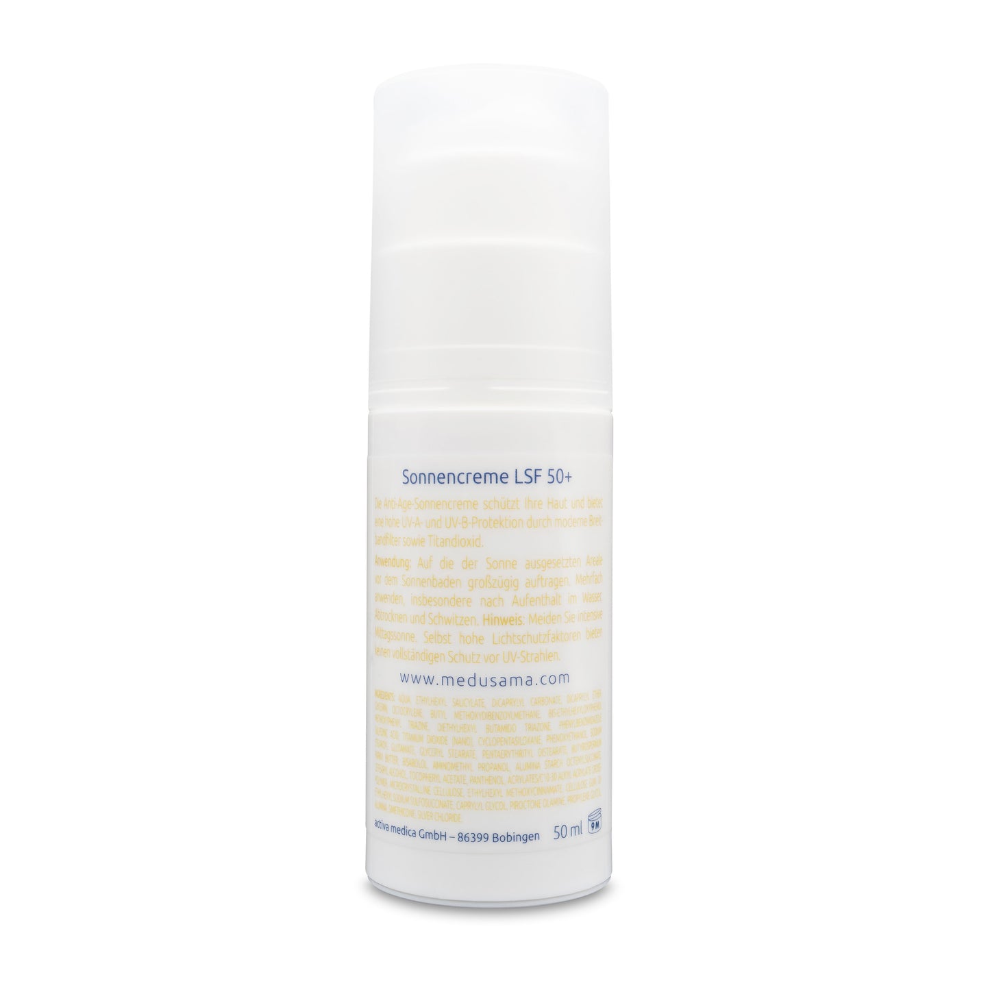 Elixa Sonnencreme 50+